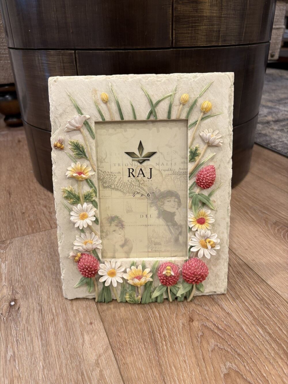RAJ 3D Floral Picture Frame 4x6